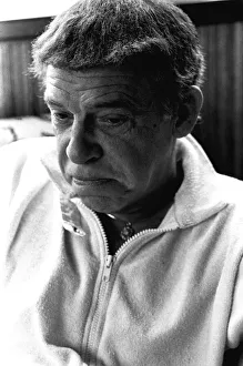 00482 Prints: Jazz Drummer Buddy Rich during an interview at the Gosforth Park Hotel in Newcastle