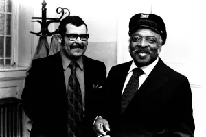 00105 Prints: Jazz Musician William Count Basie in the North East 10 May 1972