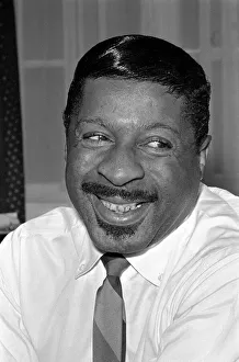 Beards And Moustaches Prints: Jazz performer Errol Garner in Daily Mirror interview with Donald Zec with the Mayfair