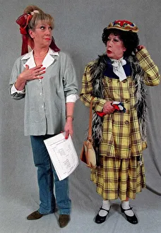 Jean Fergusson actor in Last Of The Summer Wine gets into her role as Hilda Baker for her