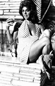 Jean Raymond June 1973 former glamour model at her home in Miami after her recent divorce