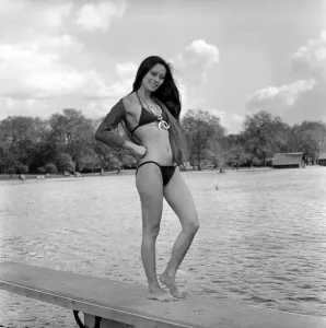 Jeanine Siniscal, 25 top model and actress from Vietnam is in London for the Royal