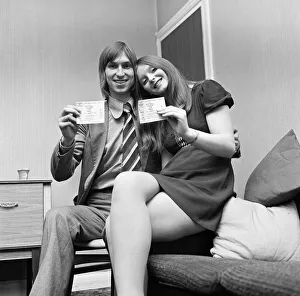 00349 Prints: Jeff Hand & Valerie Podmore, Stoke City fans who will be getting married this friday
