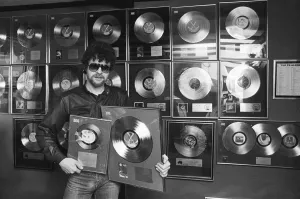 Jeff Lynne, singer, songwriter and front man with The Electric Light Orchestra