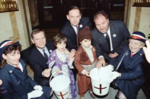 Kurdish Prints: Jeffrey Archer, pictured at a press event for the charity the Simple Truth