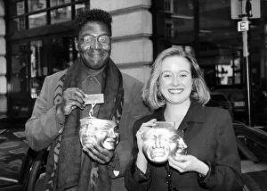 Jennifer Ehle actress with Lenny Henry and their awards for the Best New Television