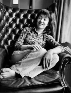 Armchair Prints: Jennifer Moss of Coronation Street fame pictured at her Whitefield home