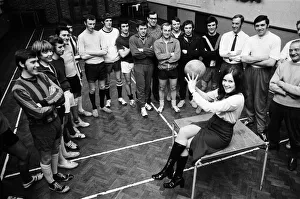 01509 Prints: Jenny Prigg, 20, of Hendon Green, who is a trained remedial gymnast