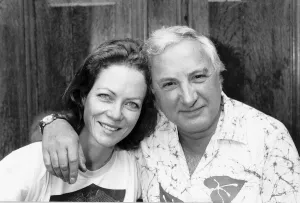 Jenny Seagrove Actress with Boyfriend Film Producer Michael Winner A©Mirrorpix