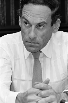 Jeremy Thorpe pictured in his constituency office in Barnstaple. 12th September 1973