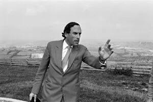 01141 Collection: Jeremy Thorpe pictured outside, near Barnstaple. 12th September 1973