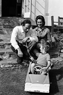 Jeremy Thorpe, his second wife Marion and his four year old son Rupert