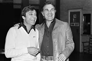 00827 Prints: Jerry Stevens and Ernest Maxin at rehearsals for Lennie and Jerry