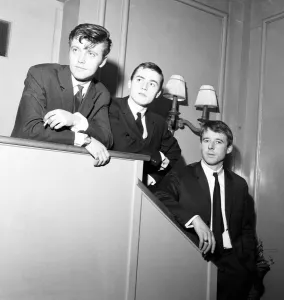 Jet Harris 23, Tony Meehan 19 & song writer Jerry Lordan 28