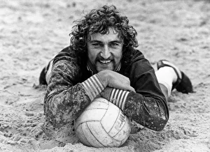 Jim Cannon of Crystal Palace in relaxed mood dring a team training session