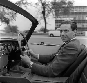 Jim Clark Motor Racing driver at Lotus July 1963 Racing Car Headquarters