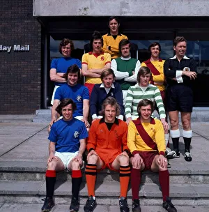 Jim Cruickshank goalkeeper Hearts 1975 Sandy Jardine Rangers Alan Hansen Partick