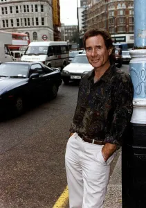 Jim Dale Actor Comedian and Singer in London from his home in New York to promote his