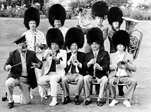 00028 Prints: Jim Davidson George Layton Nick Owen Eamonn Andrews Benny Hill Lionel Blair Wearing A