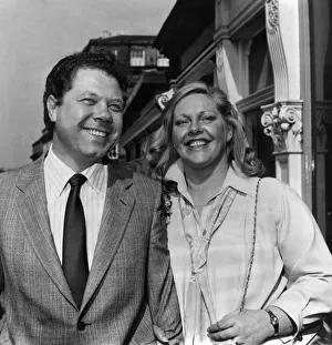 Jim Sillars jokes with his wife Margo MacDonald that she should move to the office