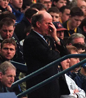 JIM SMITH FOOTBALL MANAGER DERBY COUNTY CAN T BELIEVE IT AS HIS SIDE CONCEDE A LATE