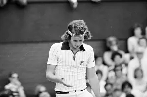 Jimmy Connors v John McEnroe, Wimbledon Mens Semi Final, Thursday 30th June 1977