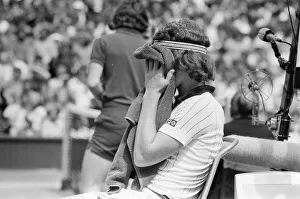 Jimmy Connors v John McEnroe, Wimbledon Mens Semi Final, Thursday 30th June 1977