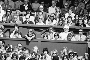 01229 Prints: Jimmy Connors v John McEnroe, Wimbledon Mens Semi Final, Thursday 30th June 1977