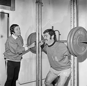 Jimmy Headridge, Trainer, Middlesbrough Football Club at Ayresome Park, April 1974