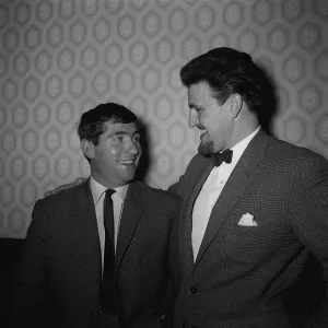 Jimmy Hill football manager with his new signing John Smith who he signed for £11