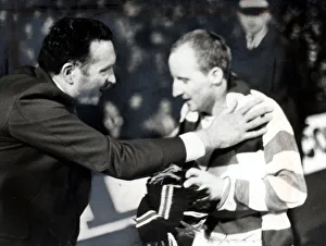 Jimmy Johnstone 1976 Celtic versus Manchester United testimonial football match
