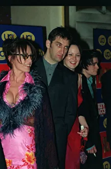 Jimmy Nail Actor / Singer November 98 At music awards standing next to woman with