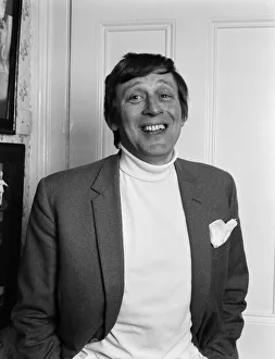 Scripts Prints: Jimmy Perry, Scriptwriter, pictured at home in Westminster, London, 9th April 1969