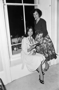 Joan Bakewell and her daughter, 16-year-old Harriet at home in Primrose Hill, London