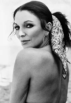 Joan Collins the actress at the 1977 cannes film festival June 1977