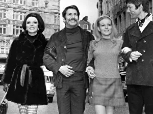 Joan Collins with Topol, Olinka Berova and Richard Chamberlain at Royal Command