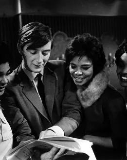 Joan Hooley Actress and John Carlisle in the TV Programme Emergency Ward 10 A©Mirrorpix