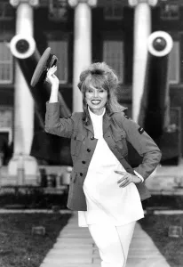 Joanna Lumley Actress launches her new book Forces Sweetheart