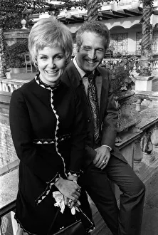 Joanne Woodward and Husband Paul Newman October 1969 At a press conference in