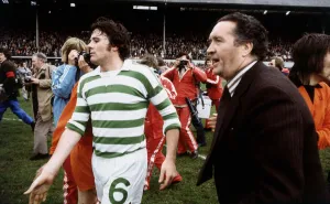 Pod Scan Prints: Jock Stein Celtic football club manager after match with Dundee United Circa 1975