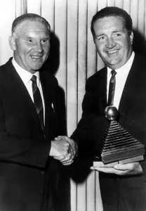 Spor Prints: Jock Stein and Bill Nicholson Football 6th August 1967 Jock Stein manager of Celtic
