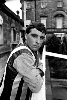 Jockey Geoff Harker rode Green Archer in the Comedy Of Errors Novice s