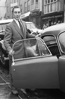 Jockey Tony Shrive seen here in outside the magistrate court in Andover