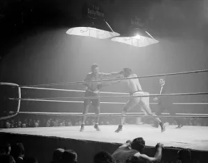 Joe Beckett vs Dick Smith in the British Boxing Board of Control British heavyweight