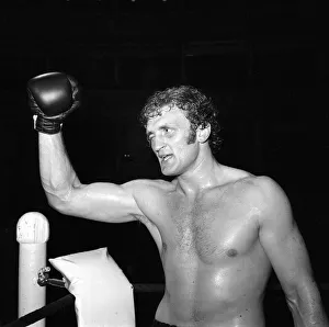 Joe Bugner Heavyweight Boxer October 1972 after his victory over Jurgen Blin