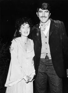John Alderton Actor with Pauline Collins Actress who star together in Thomas