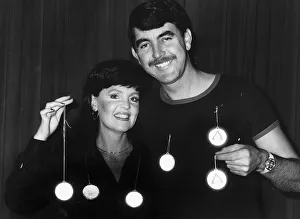 John Alderton Actor with Pauline Collins Actress who star together in Thomas