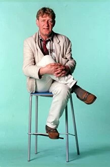 00147 Collection: John Bett former Gregorys Girl actor June 1998 sitting on chair