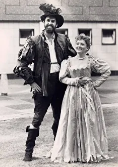 Shakespeare Prints: John Cleese and Sarah Badell at Taming of the Shrew photocall - June 1980