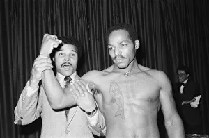 John Conteh meets stand in opponent Leonadro Rodgers for the first time